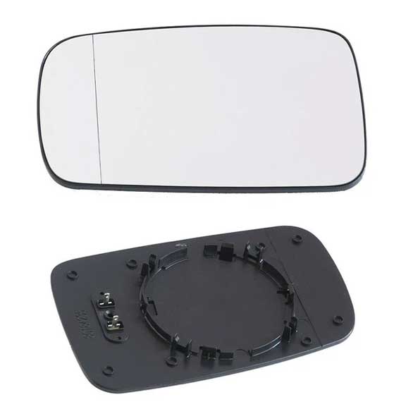 THM TH-5007AGHR (Taiwan) GLASS W/BASE RIGHT HAND MIRROR GLASS 2D For BMW E65 E66 E67 E68 E46 51168247132