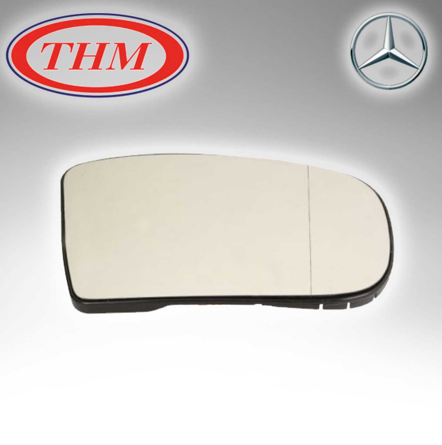 MERCEDES BENZ W220 98> GLASS W/BASE, HEATED RH TH-600AGHR 2208100421