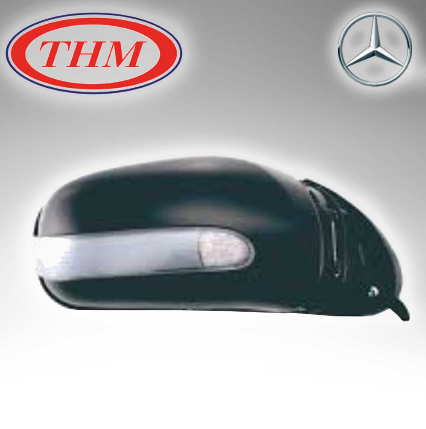 THM TH-600HBR (Taiwan) SIDE MIRROR RH For Mercedes Benz W220 2208100476 + 2208100421