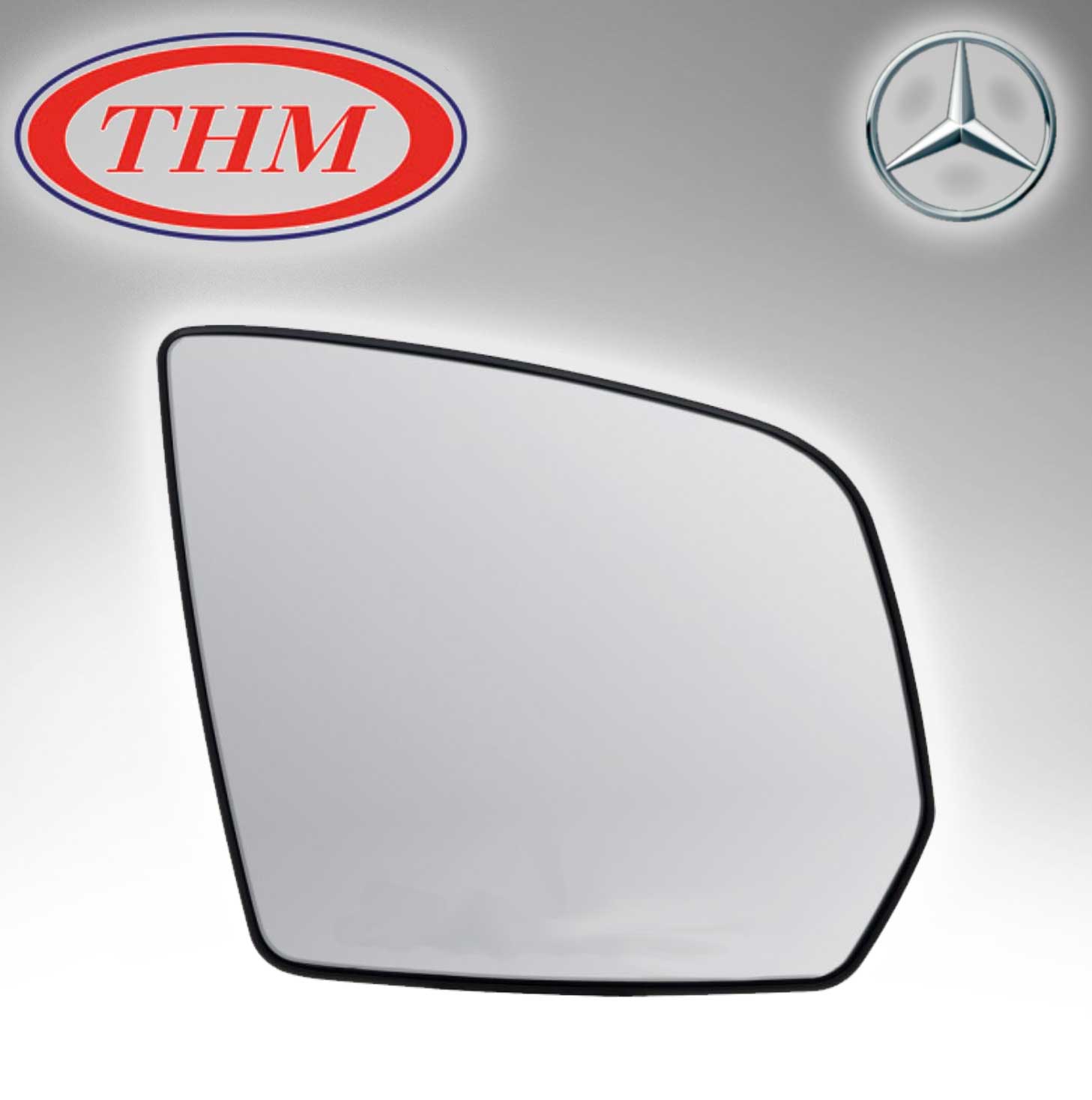 MERCEDES BENZ W164 08> GLASS W/BASE RH TH-7164AGR