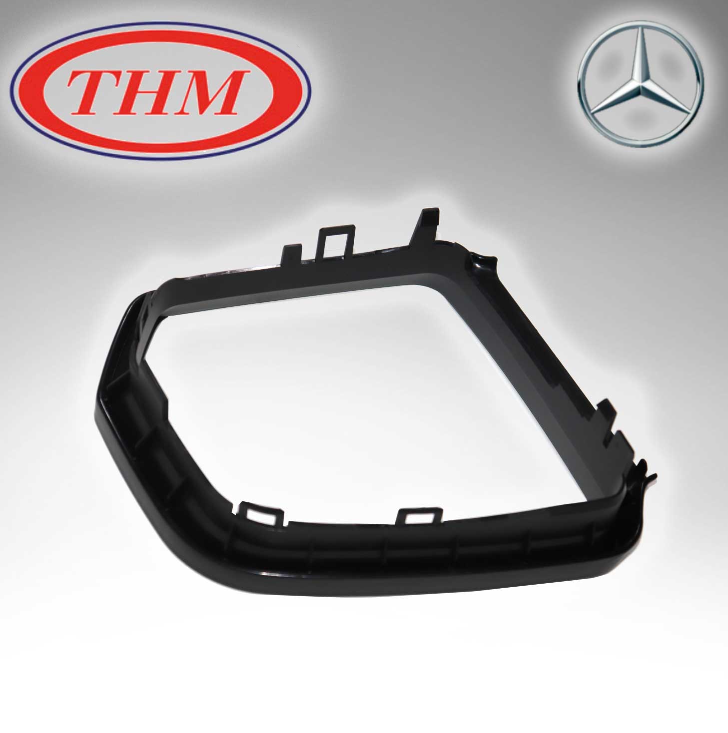 MERCEDES BENZ W204 GLASS W/BASE, HEATED RIGHT HAND TH-7204AGHR - 2128100221