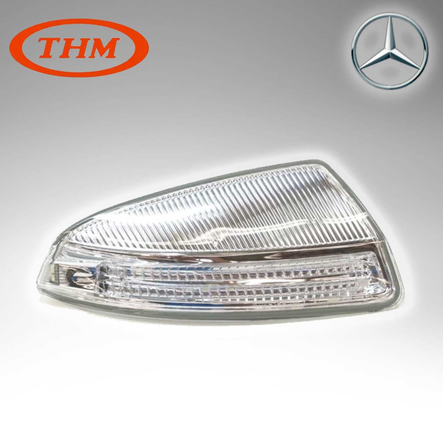 THM TH-7164MR (Taiwan) LAMP ONLY FOR SIDE MIRROR RIGHT HAND For MERCEDES BENZ W164 1649061400