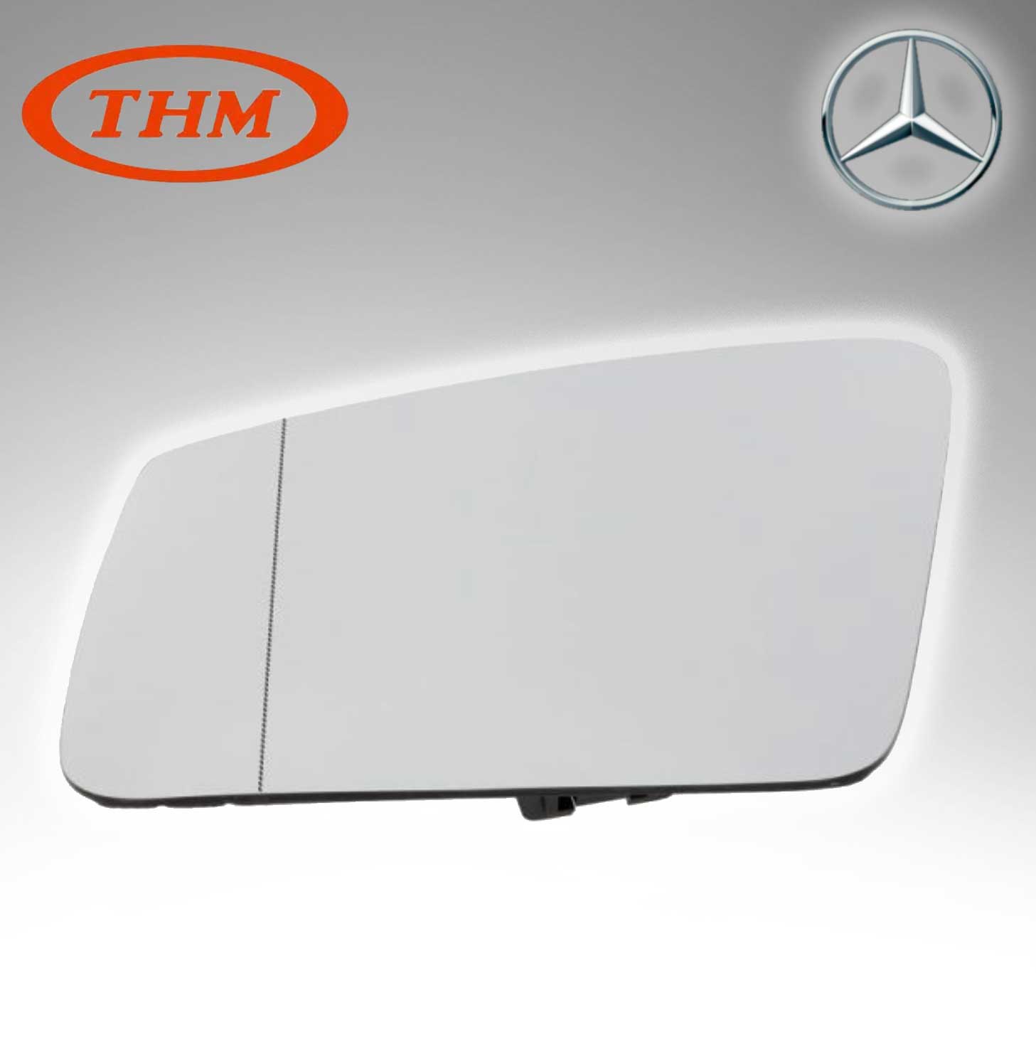 THM TH-7207AGHL (Taiwan) GLASS W/BASE HEATED LEFT HAND For MERCEDES BENZ BENZ W207 2128100121 (2128101721)