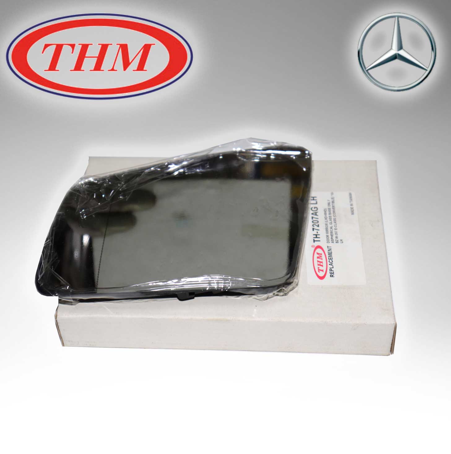 MERCEDES BENZ W207 GLASS W/BASE RIGHT HAND TH-7207AGR