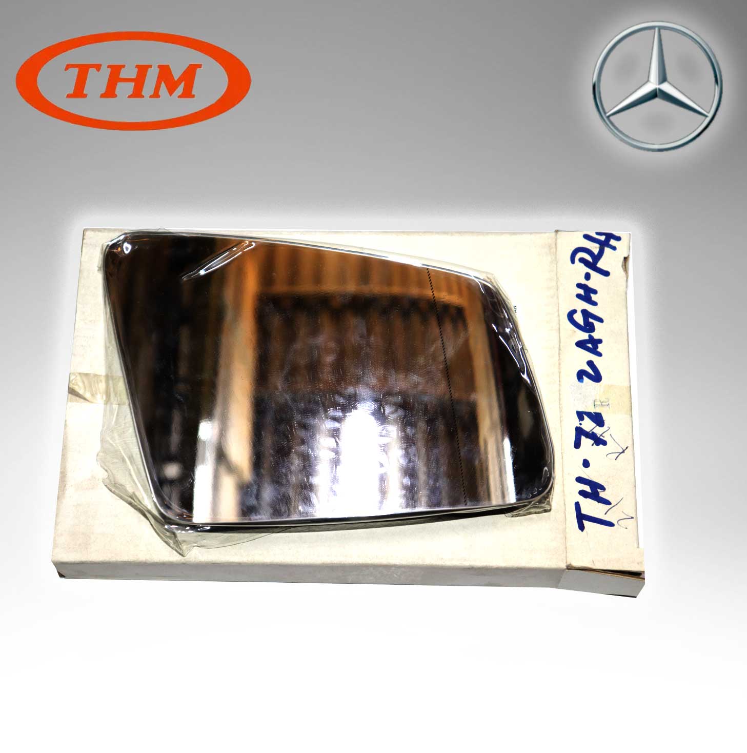 Mercedes Benz W212 GLASS W/BASE, HEATED RIGHT HAND TH-7212AGHR / 2128100221, 2128102521