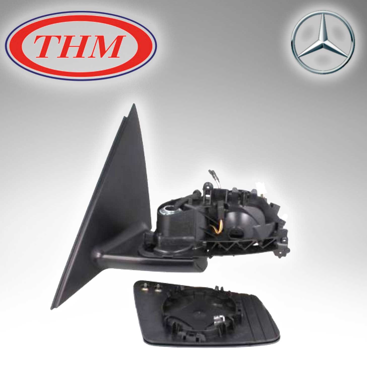 THM TH-7212MEFL (Taiwan) SIDE MIRROR LH For MERCEDES BENZ W212 2128101976 + 2128100121