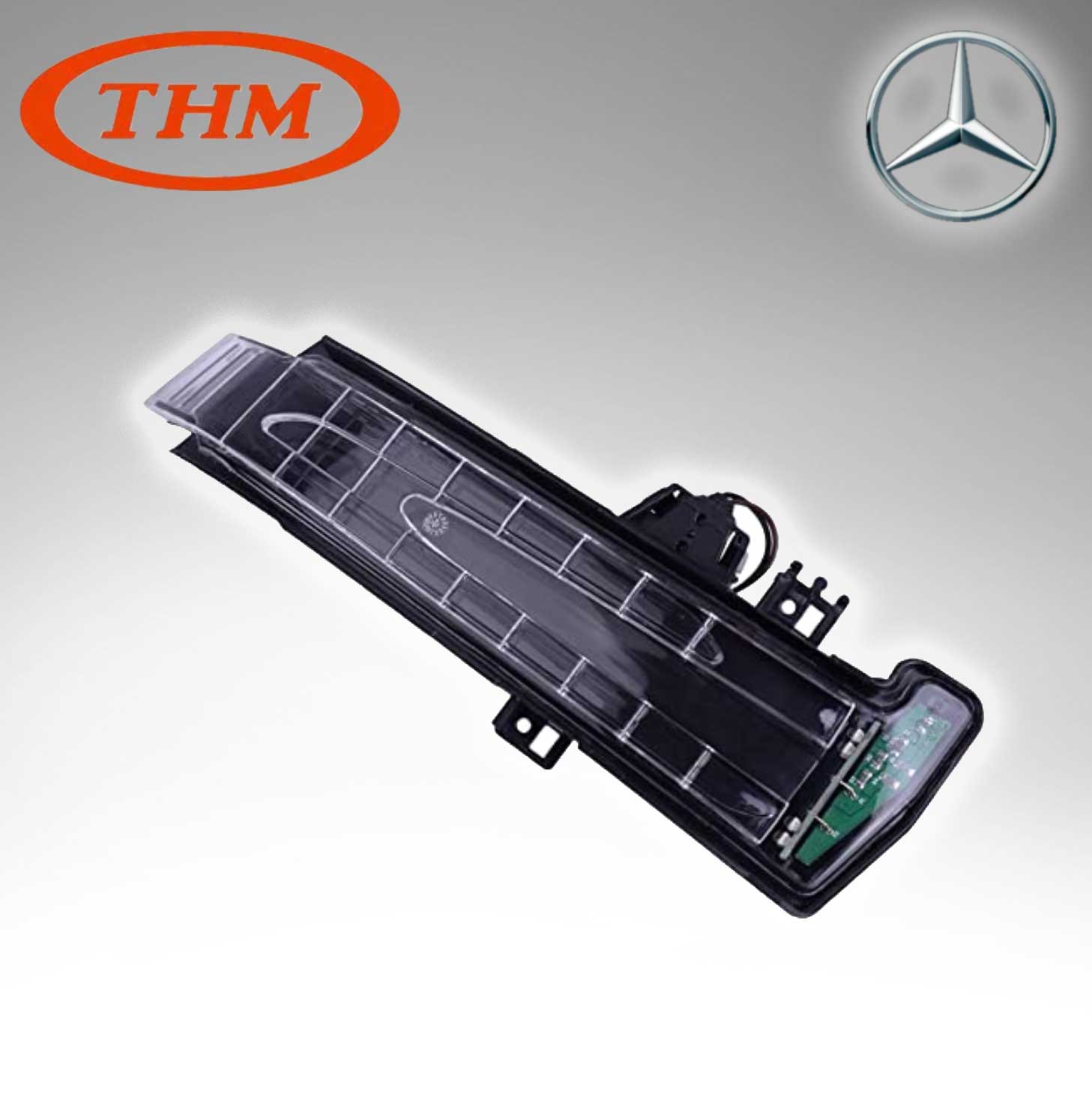 THM TH-7216MR (Taiwan) SIDE MIRROR RIGHT HAND LAMP ONLY FOR MERCEDES BENZ W216 2129067501