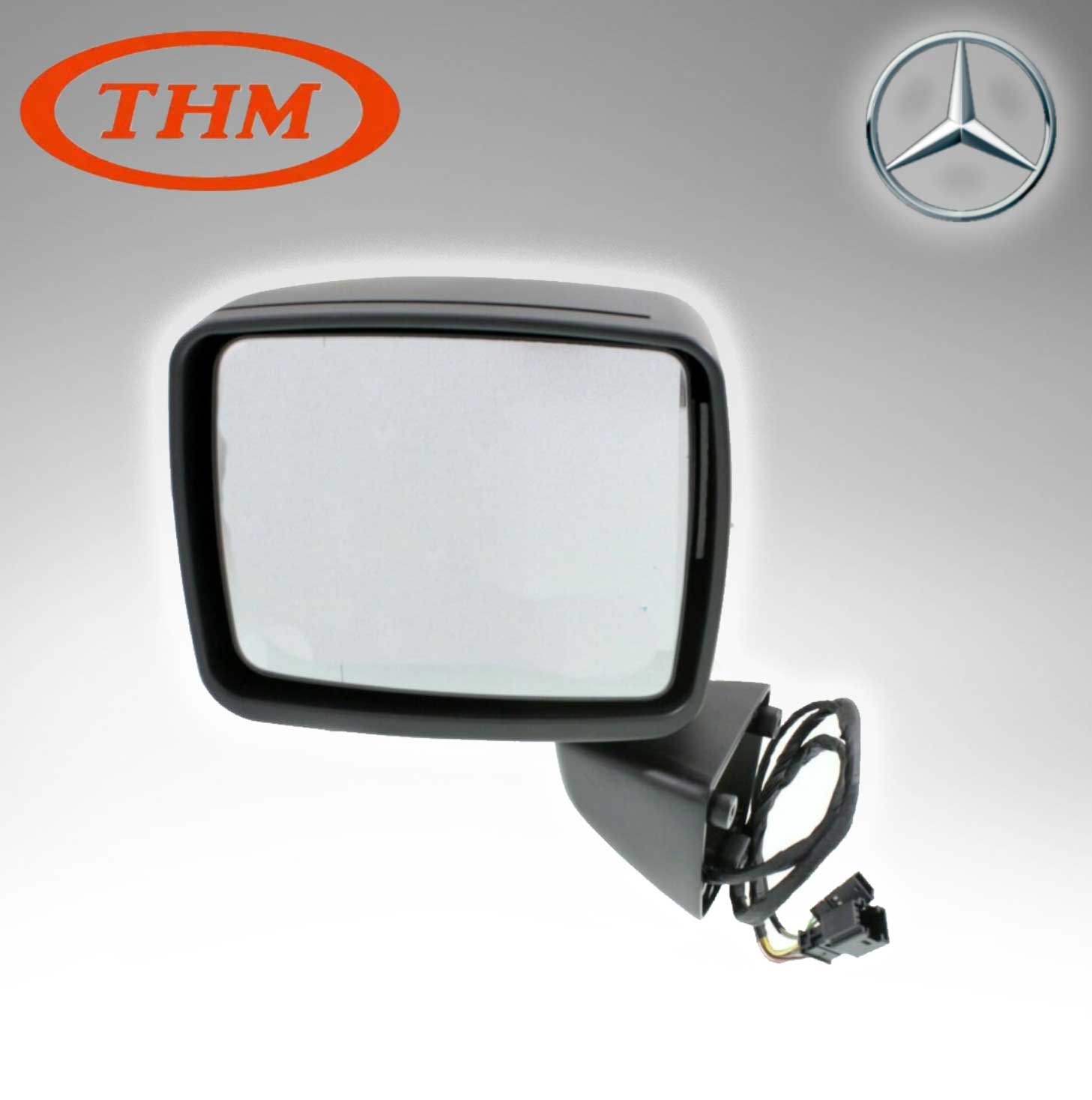 THM TH-7463MEF-00L (Taiwan) SIDE MIRROR, W/LAMP LEFT HAND For MERCEDES BENZ BENZ W463 4638107116