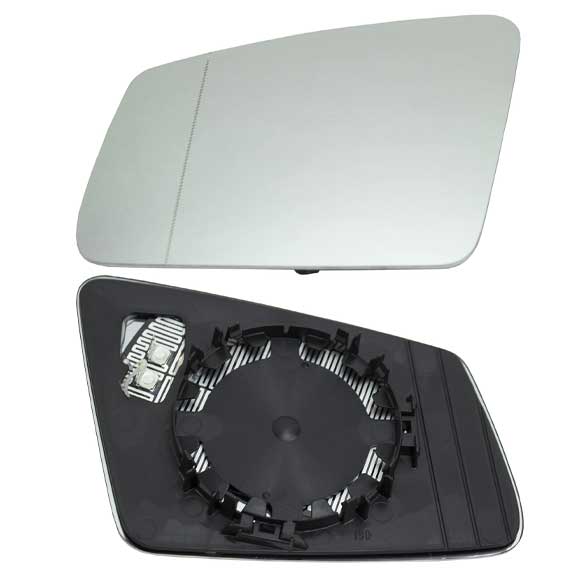 THM TH-7216AGHL (Taiwan) GLASS W/BASE, HEATED LH For MERCEDES BENZ W216 2128100121 (2128101721)