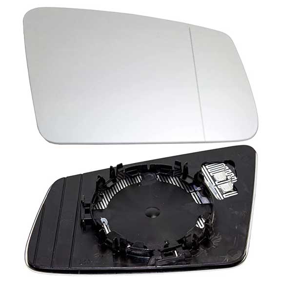 THM TH-7216AGHR (Taiwan) GLASS W/BASE, HEATED RH For MERCEDES BENZ W216 2128100221 (2128102521)