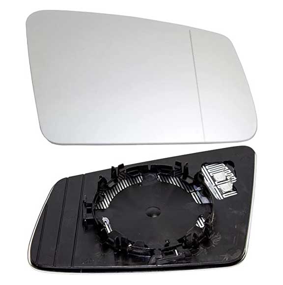 THM TH-7221AGHR (Taiwan) GLASS W/BASE, HEATED RH For MERCEDES BENZ W221 2128100221 (2128102521)