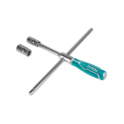 Total Socket Wrench Cross with 4pcs ½" Sockets THTRCW40231