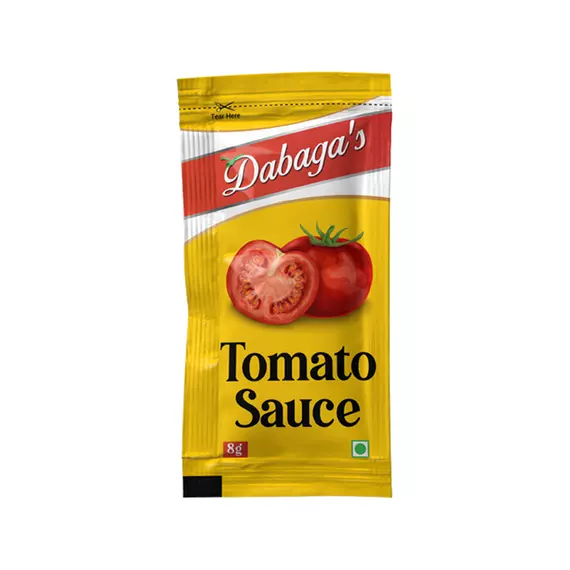 Dabaga's Tomato Sauce Sachet 8gm (Pack of 250Pcs)