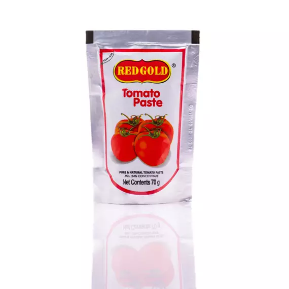 Red Gold Tomato Paste Pouch 70gm (Pack of 100)