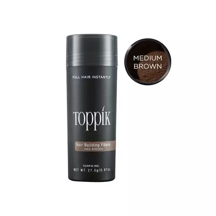 Toppik Hair Building Fibers 27.5g, Fill in Fine or Thinning Hair, Instantly Thicker, Fuller Looking Hair for Men & Women