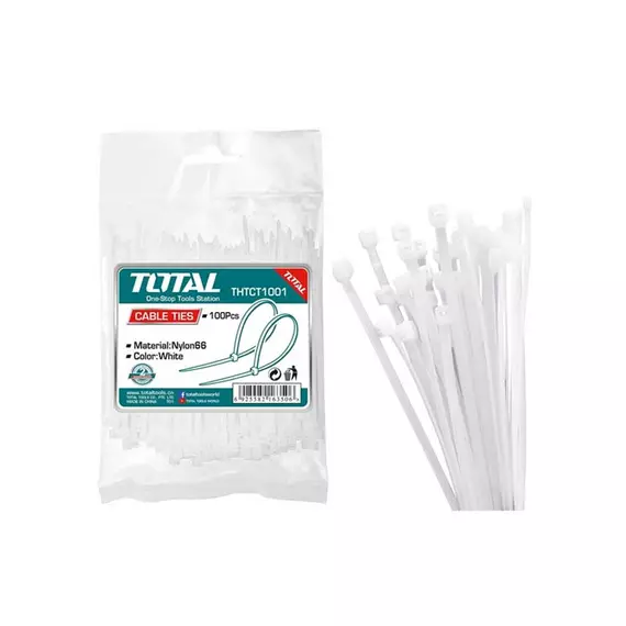 Total Cable Ties 800mm White THTCT8001