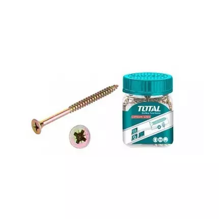Total Chipboard Screw 5x100mm 60pcs WJBS5010011