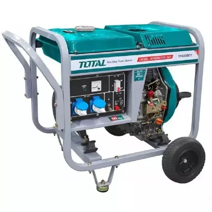 Total Diesel Generator 3kW Single Phase Pull Start TP430001-8