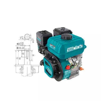 Total Engine Petrol 19mm 5.5HP TGEN16811