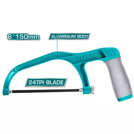 Total Mini Hacksaw Frame 6" THMHF1503
