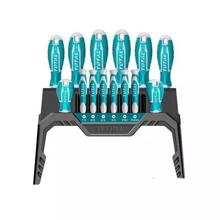 Total Screw Diver Precision 14pcs Set THT250614