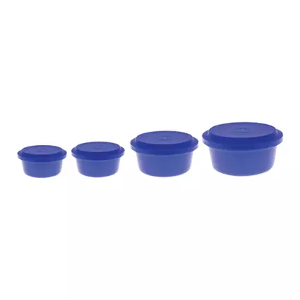 Cello Plastic Container Ultra Fresh Coloured 4pc Set (Pack of 3)