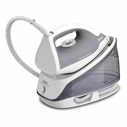 Tefal Steam Iron Station 2200W Express Optimal Steam Station | 5.3bars, 250g/min, 110g/min | Ceramic Soleplate SV4111M0