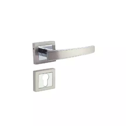 Godrej NEH06 Rossets Combiset with 240mm Lockbody and 70mm 2C Cylinder ​Satin Silver Finish 3022