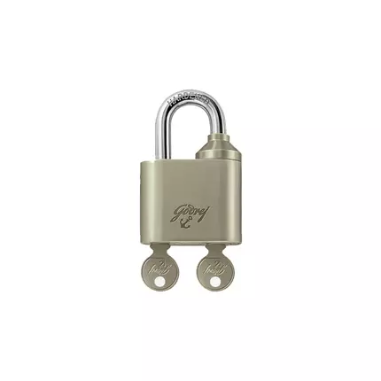 Godrej Dual Access Padlock for Controlled Dual Access, Sturdy Construction Protect Your Home and Office with The Stylish, Sturdy and Tough Dual Access Padlock 2 Keys 7395