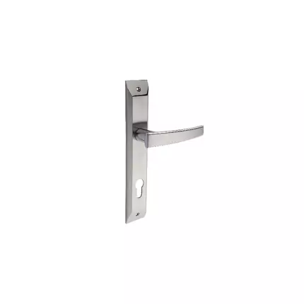 Godrej ARC08 Europrofile Mortise Combiset Locks 200mm, High Quality Door Handle Sets with Lock for Main Doors and Interconnecting Doors in Residential and Commercial Establishments Satin Steel Finish 