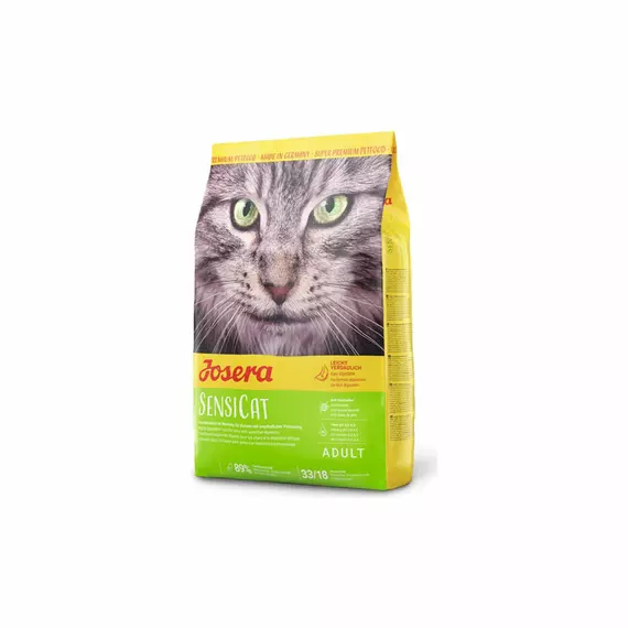 Josera Sensicat Dry Cat Food Super Premium for Cats with Sensitive Digestive System 2kg (E-EX)