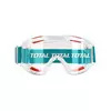 Total Safety Goggles Clear with Unique Air Hole Design, 180° View TSP309