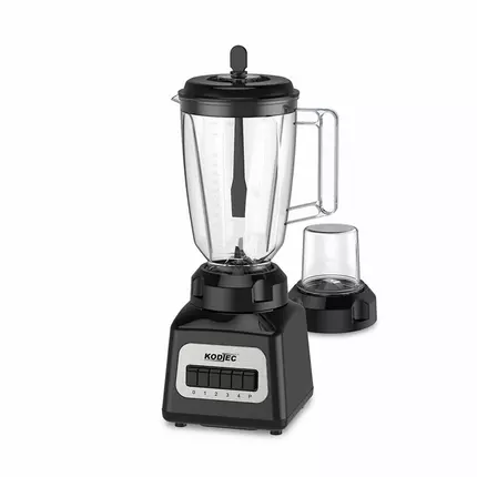 Kodtec Blender 1.5L Plastic Jar 350W with 1 Mill Unbreakable KT-3018BL