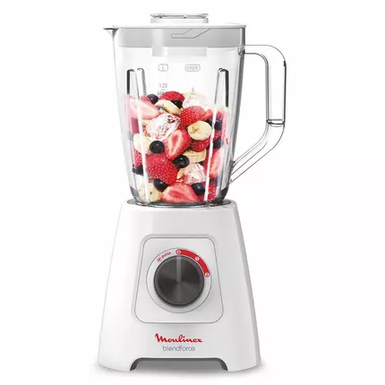 Moulinex Blender 600W Facilic Liquidizer 1.5L with Grinder Mixer Ice Crusher LM422127