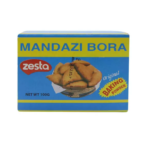 Zesta Mandazi Bora Baking Powder 100g (Pack of 12Pcs)