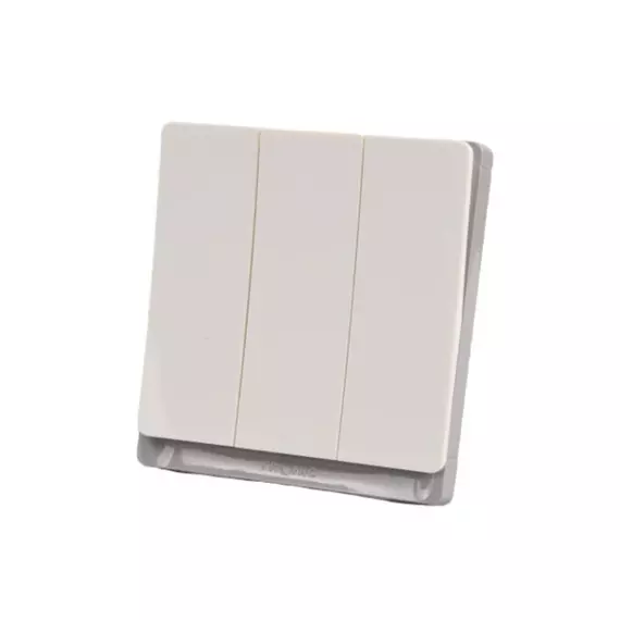 Tronic Switch 3 Gang 2 way Ivory TD 5132-IV