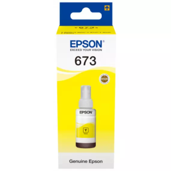 Epson Ink Bottle Yellow 70ml T6734