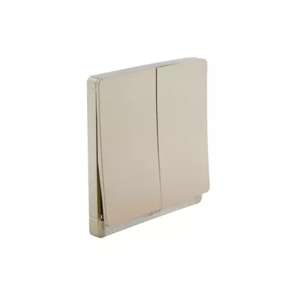 Tronic Switch 2 Gang 2 Way Gold TD 5122-GO