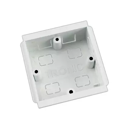 Tronic Compartment PVC Trunking Single Box 100mmx50mm CM 1050-33