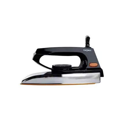 Tronic Dry Iron Heavy Duty Black & Silver IR 1125