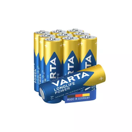 Varta Battery Longlife Power 2c 10Pcs Per Pack 23697 (Pack of 10Pcs)