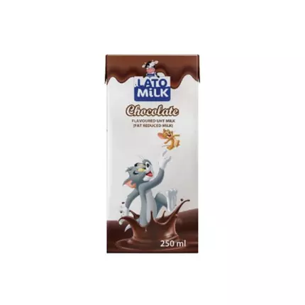 Lato Chocolate Flavoured Milk 250ml (Pack of 24Pcs)