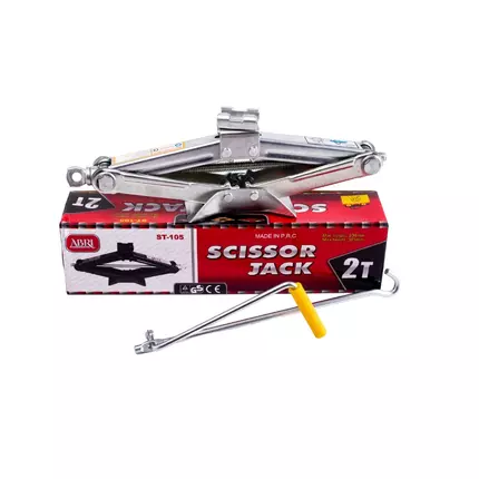 Abri Scissor Jacks, Sturdy Construction, Compact and Portable Design, Safety and Stability, 2Ton ST-105