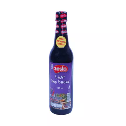 Zesta Light Soy Sauce 700g (Pack of 12Pcs)