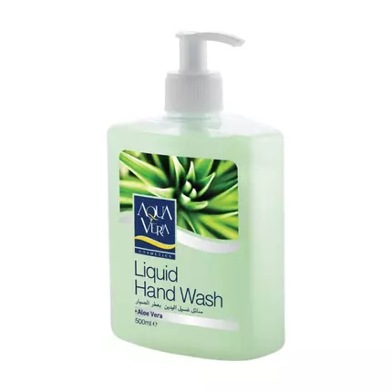 Aqua Vera Handwash Aloe Vera, Hygiene For Daily Routine, Feel The Relief, Clean & Soft 500ml