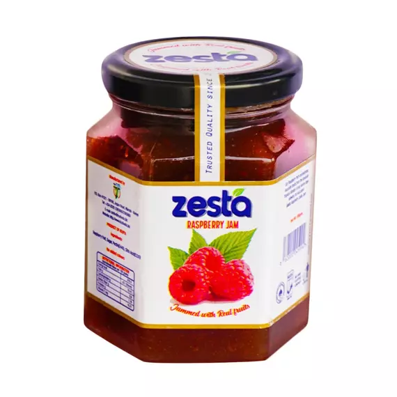 Zesta Raspberry Jam 330g (Pack of 12Pcs)