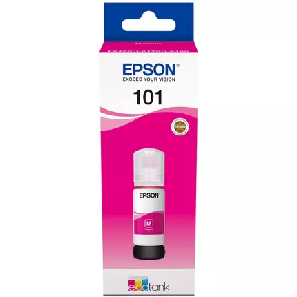 Epson Ecotank Pigment Ink Bottle Magenta 70ml 101 for L6190/6170/6176/6160/4160/4150/14150