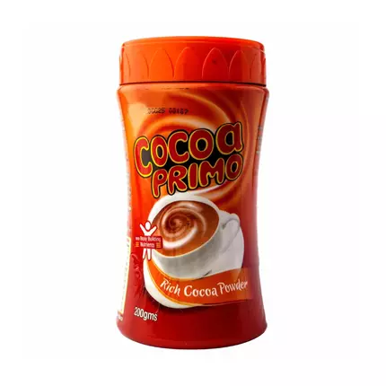 Cocoa Primo Rich Chocolate Drinking Powder 200g (Pack of 12Pcs)