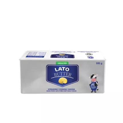 Lato Salted Butter 500g (Pack of 10Pcs)