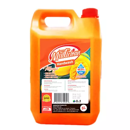 Multi Clean Handwash Liquid Soap 5L Mango